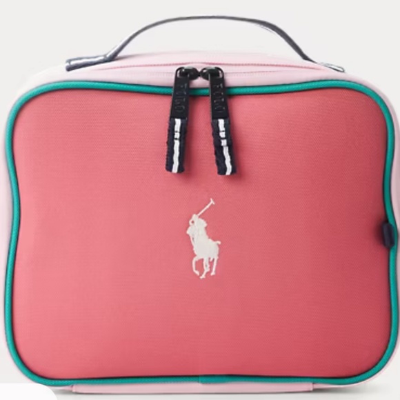 NEW ! Polo Ralph Lauren Pink Backpack & Lunch Tote Set - Picture 7 of 7